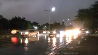 Delhi Rains: Light Rainfall Brings Relief From Scorching Heat (Watch Video)